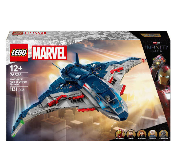 LEGO Marvel Avengers: Czas Ultrona — Quinjet 76325 - 1331730 - zdjęcie